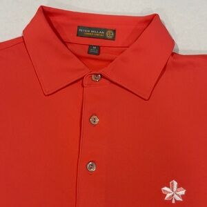Peter Millar summer comfort, performance, mesh men’s golf shirt size medium